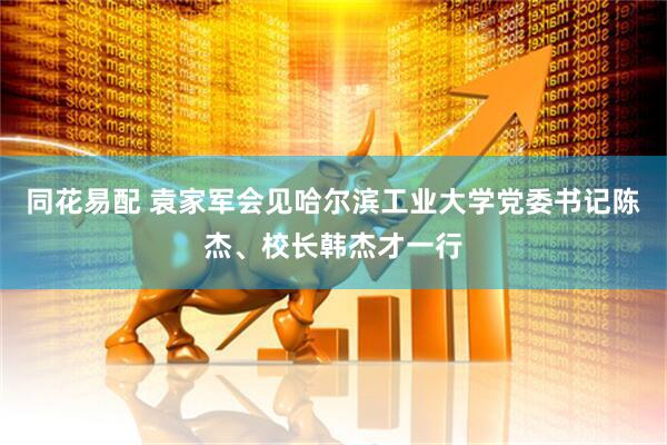 同花易配 袁家军会见哈尔滨工业大学党委书记陈杰、校长韩杰才一行
