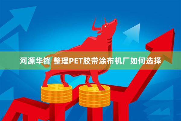河源华锋 整理PET胶带涂布机厂如何选择
